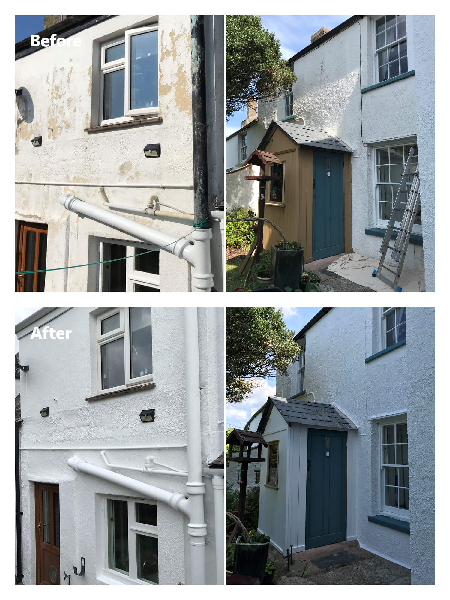 Exterior - Before & After